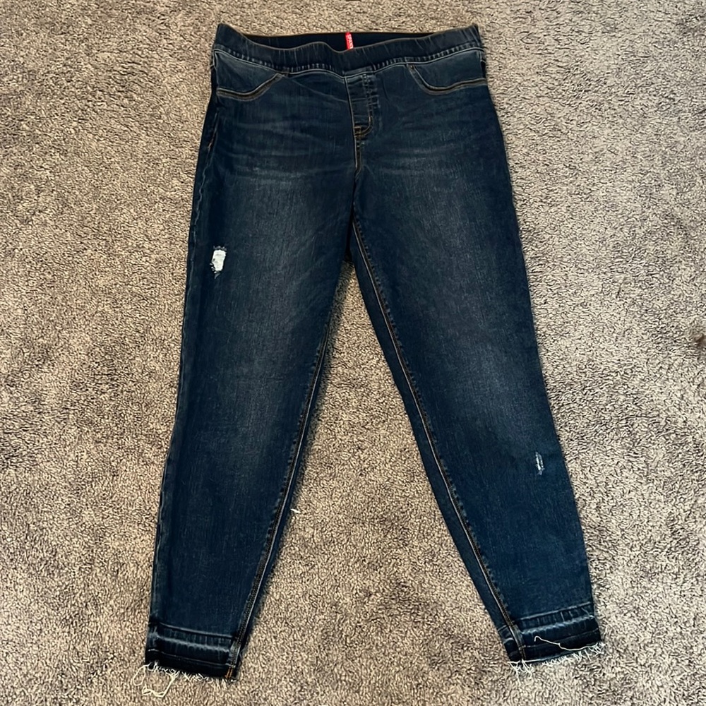 Spanx pull-on jegging - like new!